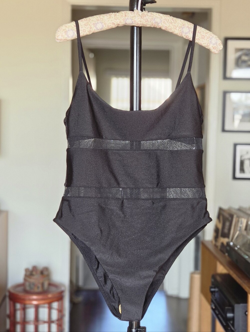 Lovers And Friends Jet One Piece Swimsuit - Black NWOT